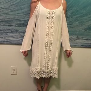 Babydoll off shoulder dress